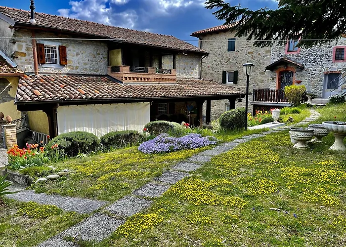 Вилла Mazzetti Country House-vita In Campagna Con Giardino Vimignano-Chiesa